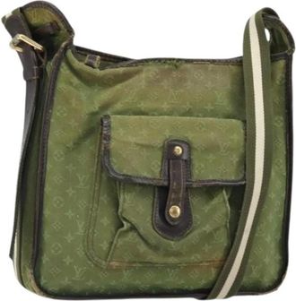 Louis Vuitton Pre-owned Vintage Cross Body Bag - Dames - Vintage Schoudertas - Groen - ONE Size - Vintage