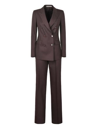 Tagliatore T-Parigi double-breasted suit - Brown
