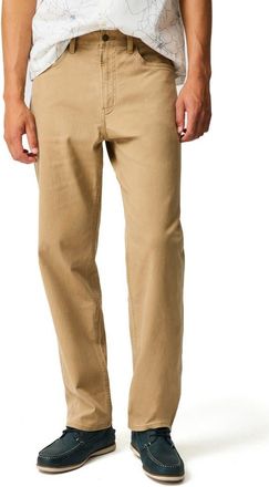 Rodd & Gunn Selwyn Straight Leg Jeans in Saddle at Nordstrom, Size 32