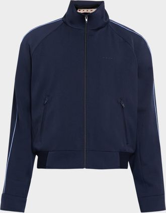 Marni Men & apos;s Wool Zip Track Jacket