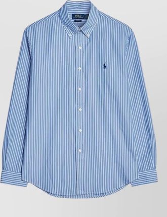 Polo Ralph Lauren long sleeve striped shirt button down collar