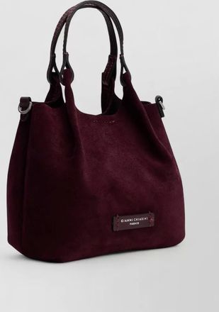 Gianni Chiarini suede bucket bag
