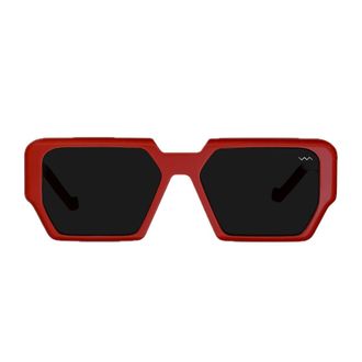 Vava Vava Eyewear Wl0065 White Label Red Sunglasses