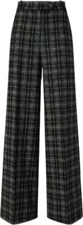 Pinko Pinko, Broeken, Dames, Zwart, S, Katoen, Blanca Broeken