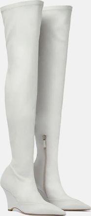 Scarosso Marta I Boots in Ice - Synthetic Leather at Nordstrom, Size 39.5