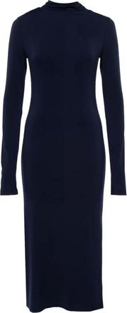 Alice & Olivia Abito a collo alto a maniche lunghe - Blu