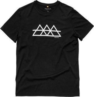 Devold Classic Triple Tee Merinoshirt f&uuml;r Herren | schwarz