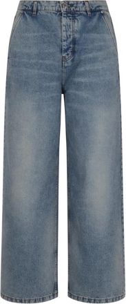 Ami Heren, Jeans, Blauw, Maat: W27 Katoen