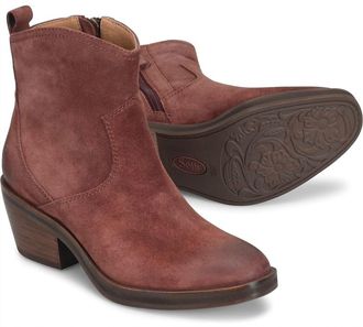 S&ouml;fft Womens Shaelynn Western Booties In Porto Red
