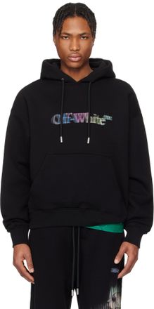 スウェット・トレーナー OFF-WHITE 'Fresco oval' hoodie White/Black Off-white Hoodies − Sale: up to −81% | Stylight