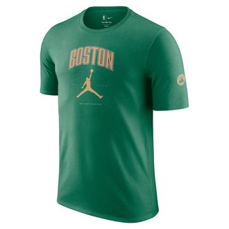 Nike Jordan Mens Boston Celtics Essential Jordan NBA T-Shirt in Green | HQ1226-312
