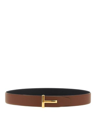 Tom Ford Buckle Reversible Belt logo