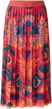 Oui Dames, Rokken, Veelkleurig, Maat: XL