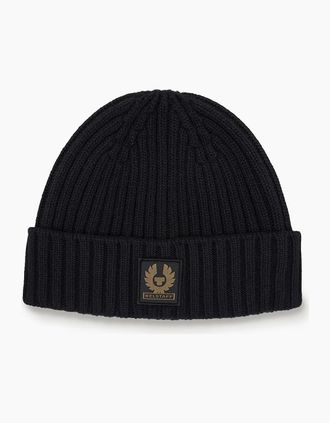 Belstaff Mens WATCH BEANIE HAT - Black - Size: OS