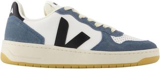 Veja Witte Leren Sneakers - Klassieke Stijl - Dames - Sneakers - Veelkleurig - 39 EU - Leer - Schoenen
