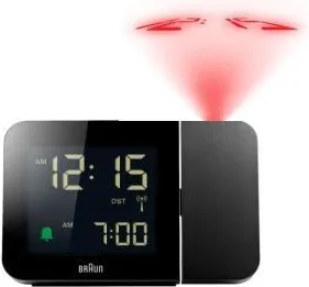Braun Reloj Despertador Controlado Por Radio Braun Bc 015 B-dcf Negro