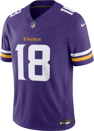 Nike Justin Jefferson Minnesota Vikings Nike Mens Dri-FIT NFL Stitched Limited Jersey in Purple | 37NMMVLH9MF-6PS