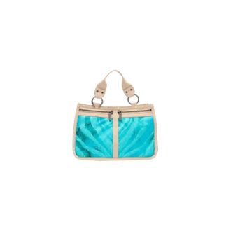 Roberto Cavalli Milano Bag With Print - female - Roberto Cavalli - Handbags - Blue - ONE SIZE - Bags
