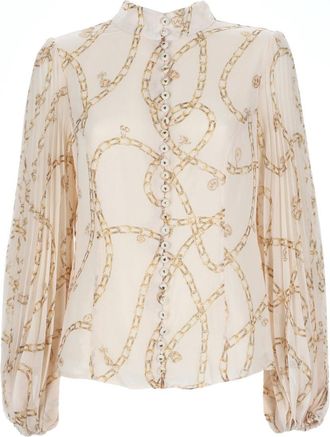 Zimmermann Plisseebluse Sunray
