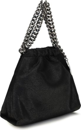 Stella McCartney Womens Mini Handbag Falabella Black Polyester Shoulder Bags
