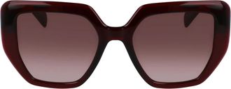 Liu Jo Lj 788S Zonnebril - Dames - Zonnebrillen - Rood - 52 MM - Accessoires
