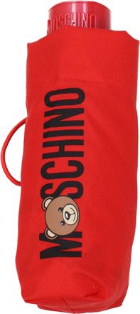Moschino Womens Red Polyester Umbrella Accessory