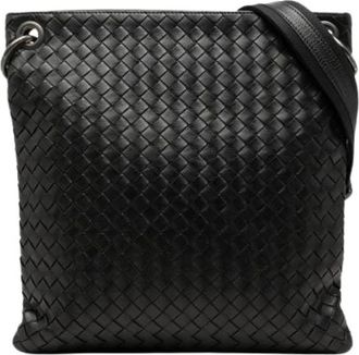 Bottega Veneta Borsa a tracolla in pelle intrecciata Pre-owned - - Pre-owned - Donna - Nero - ONE SIZE