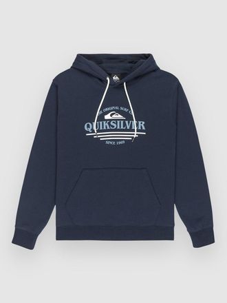 Quiksilver Screen Fleece Classic Surf Hoodie blau
