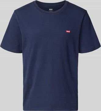 Levi's T-Shirt mit Label-Stitching in Marine, Gr&ouml;&szlig;e XXL