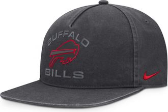 Nike Buffalo Bills Primetime Pro Nike Mens NFL Adjustable Hat in Grey | NF5706F81-6CZ