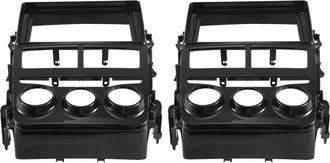 OEM Adaptador De Marco Para Radio De Coche 2x2 Din Y Kit De Panel De Montaje Para Reproductor De Dvd Con Pantalla De 9 Pulgadas Para Modelos Toyota Vios/y