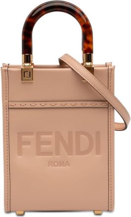 Fendi Pre-owned Fendi Mini Leather Sunshine Shopper Tote Ladies RTL4ZQZLIJ160UU6
