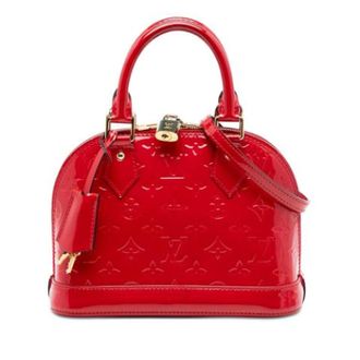 Louis Vuitton Pre-owned Handbags, female, Red, Size: ONE SIZE Pre-owned Alma BB