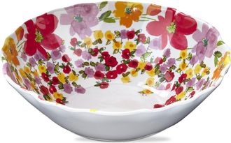 Tag Springtime Floral Melamine Serving Bowl - Dishwasher Safe in Multicolored at Nordstrom