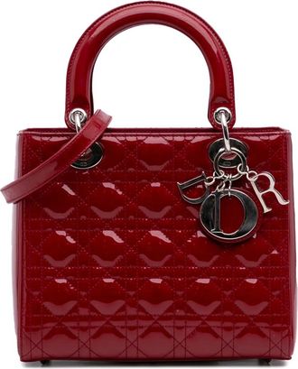 Dior mini sac à bandoulière Lady Dior en peau dagneau (2016