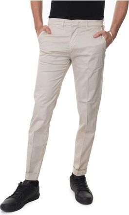 Fay Chino - Heren - Chinos - Beige - W35 - Katoen - Broeken