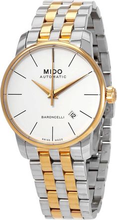 Mido Baroncelli II Automatic White Dial Mens Watch M86009761
