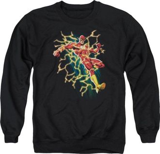 Gildan Justice League of America Electric Death Adult Crewneck Sweatshirt