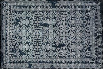 Exquisite Rugs Lexington Hand Knotted Wool/Bamboo Silk Area Rug