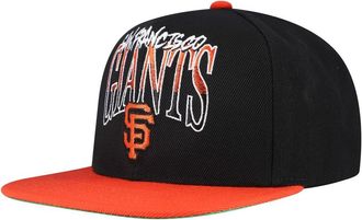 Mitchell & Ness Mens Mitchell & Ness Black San Francisco Giants Rise Up Snapback Hat at Nordstrom