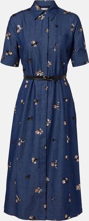 Altuzarra Abito chemisier Kieran in denim