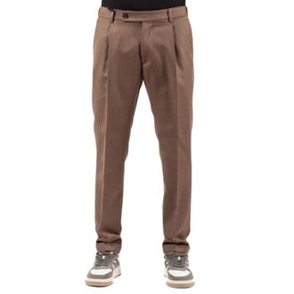 Berwich Broeken, Heren, Bruin, 2Xl, Wol, Xretro Broeken