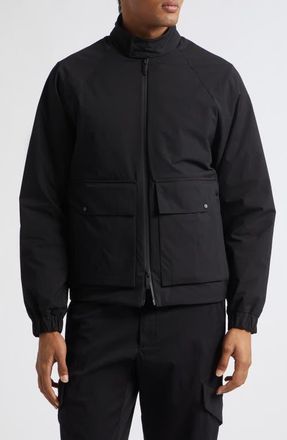 Moncler Hasteinen Water Repellent Down Jacket in Black at Nordstrom, Size 2