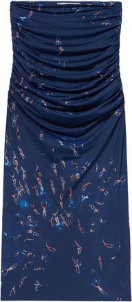 Blumarine Gonna midi con stampa