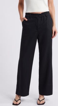 Rails Lira High Waist Wide Leg Pants in Black at Nordstrom Rack, Size X-Small