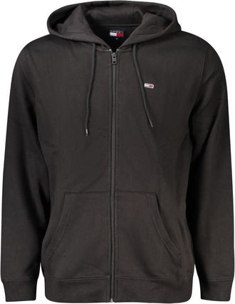 Tommy Hilfiger Cotton-Blend Zip Hoodie - Black