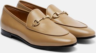 Gucci Jordaan Horsebit leather loafers