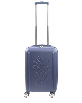 Tommy Bahama 22.5 Hard-Sided 3D Expandable Pineapple Luggage With Drawstring Bag
