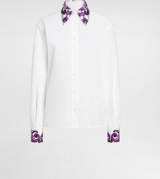 Dolce & Gabbana Cotton Shirt - Woman Shirts And Tops White Cotton 40