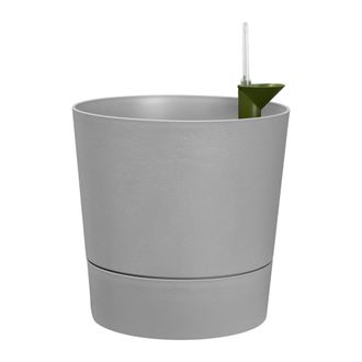 ELHO Macetero Con Autoriego Greensense Aquacare Round 30 Cm Light Concrete